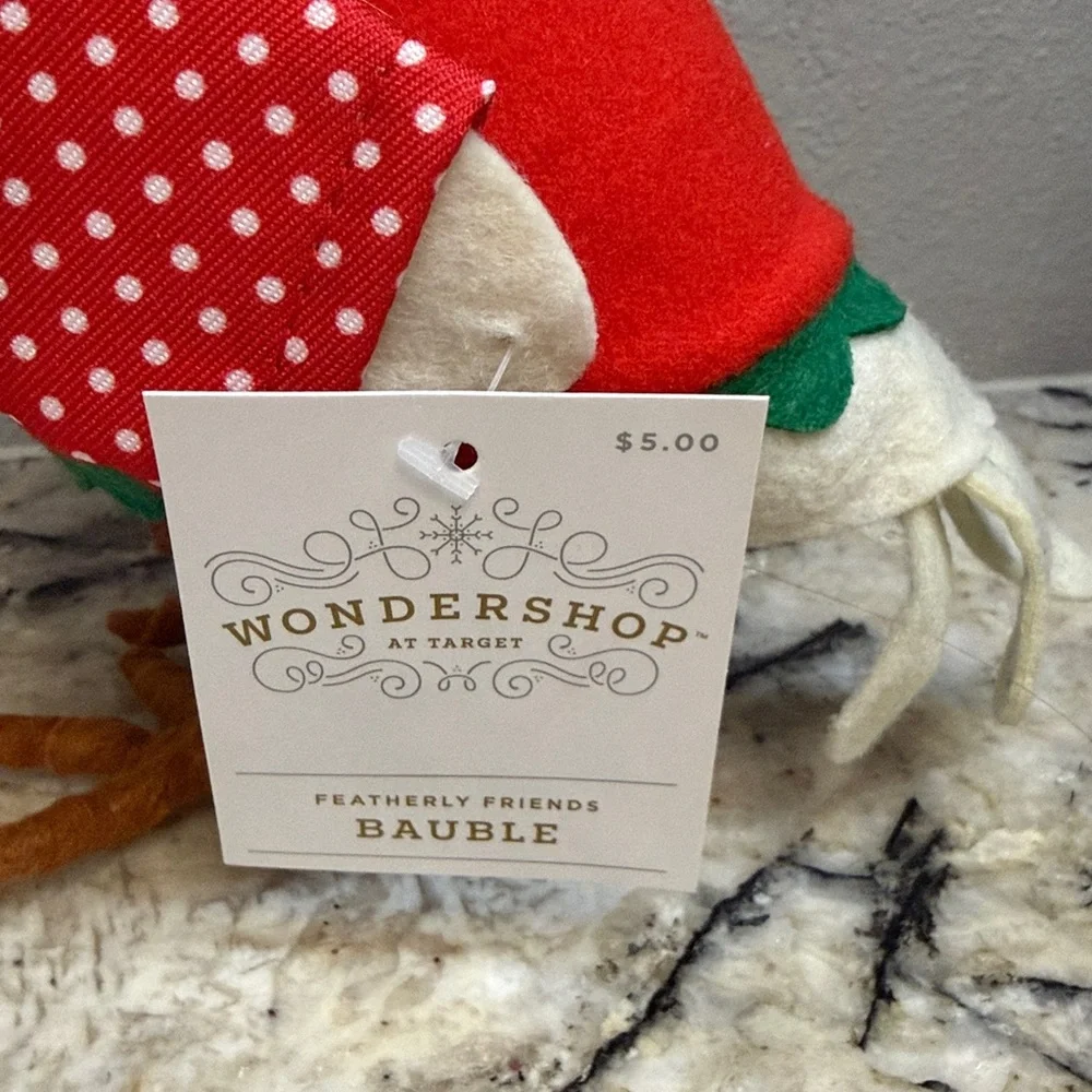 Wondershop at Target Featherly Friends Bauble Bird Christmas 2023